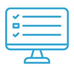 How It Works icon - fielding and data collection